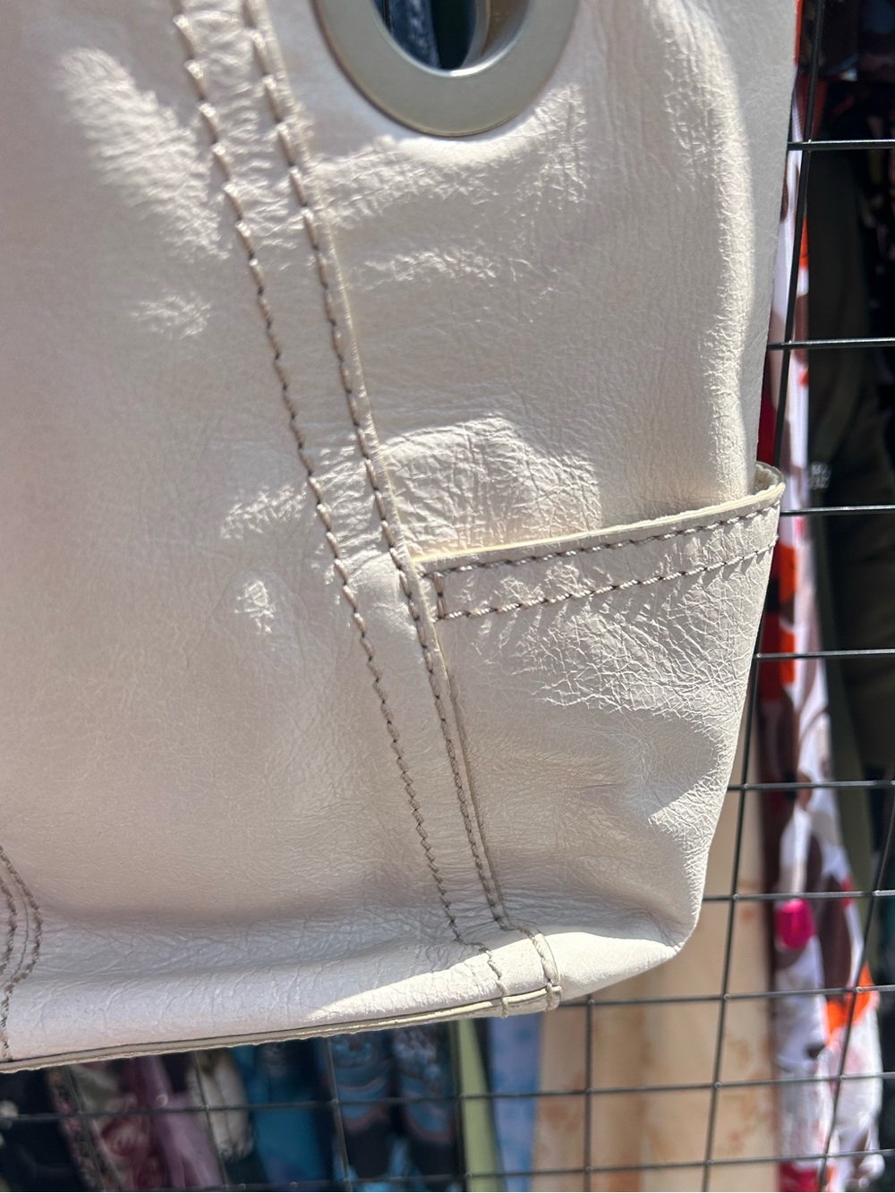 Fossil leather tote - Picture 5 of 8
